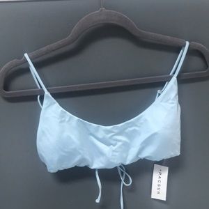 Baby blue Bikini top